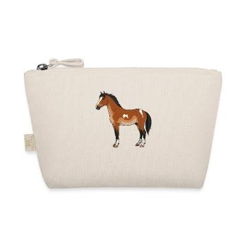 Dartmoor horse - Organic Pouch - nature - Front