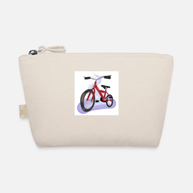 Vélo de couleur rouge Trousse biologique