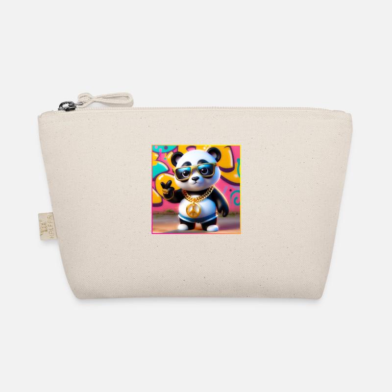 Coole Panda Bio-Täschchen