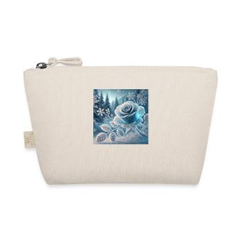 Schnee Rose 1001x - Bio-Täschchen - Natur - Vorne