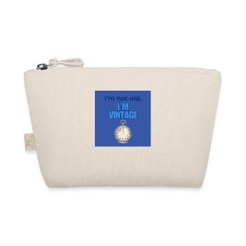 I'm Not Old, I'm Vintage Design - Organic Pouch - nature - Front