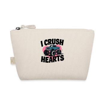 I Crush Hearts Monster Truck - Trousse biologique - nature - Devant