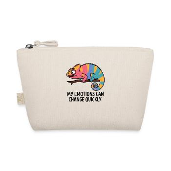 Colorful Chameleon Emotions - Organic Pouch - nature - Front