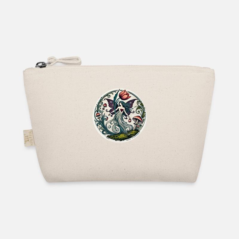 Spring Tulip Fairy nature Lovers Organic Pouch
