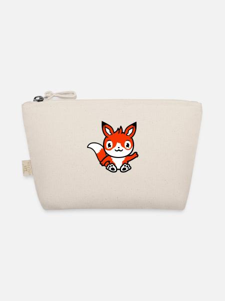 Fox Red Fox Wild Animal Clever Forest Inhabitants - Organic Pouch - nature - Front