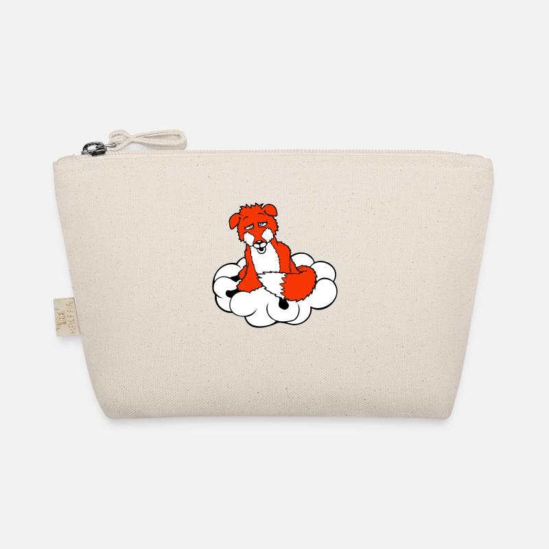 Fox On Cloud Tired Confused Dazed Crazy Organic Pouch