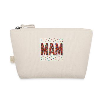 Mam,Wort,Herz - Bio-Täschchen - Natur - Vorne