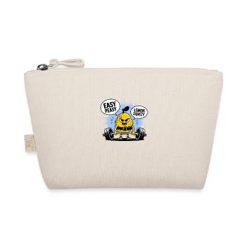 Easy Peasy Lemon Squeezy - Funny Lemon Gym Workout - Organic Pouch - nature - Front