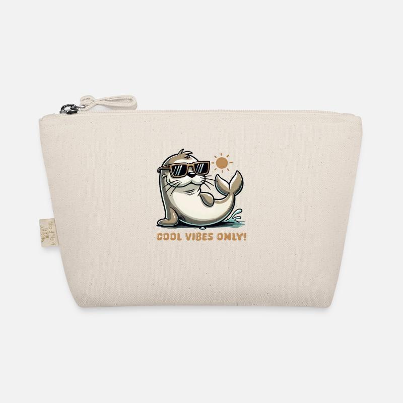 Seal Sunglasses Comic Organic Pouch