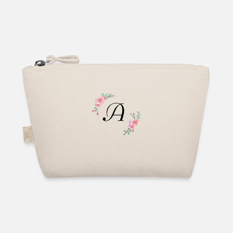 Lettre a florale rose - Trousse biologique - nature
