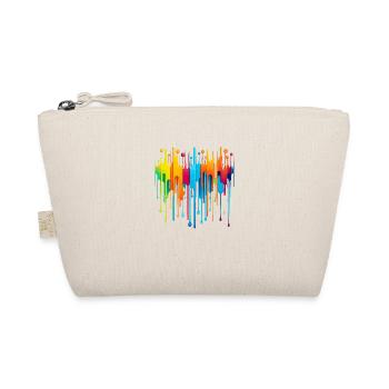 Regenbogen - Bio-Täschchen - Natur - Vorne