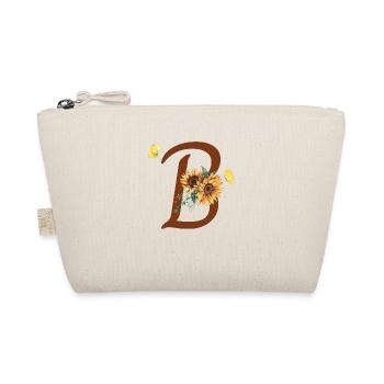 Lettre b tournesol papillon - Trousse biologique - nature - Devant