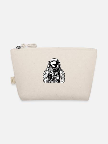 Astronaut 5 - Bio-Täschchen - Natur - Vorne