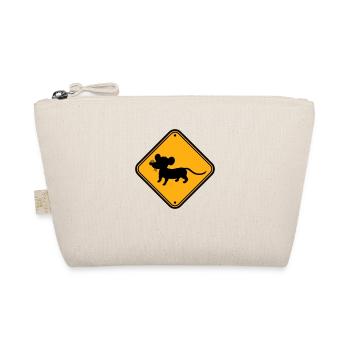 Evil Mouse Bouclier Avertissement Attention Attention Danger - Trousse biologique - nature - Devant