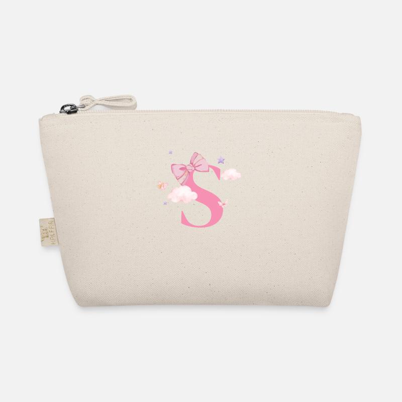 Lettre s rose nuages Trousse biologique