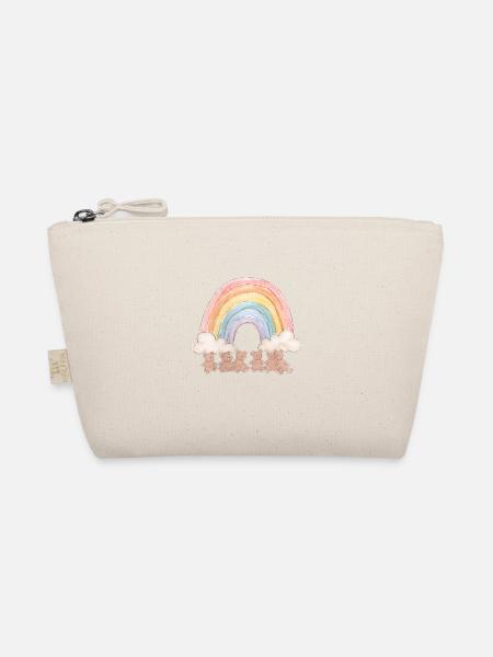 Regenbogen-Bären - Bio-Täschchen - Natur