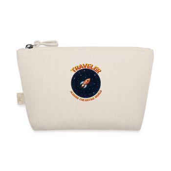 Travelers all over the world - Organic Pouch - nature - Front