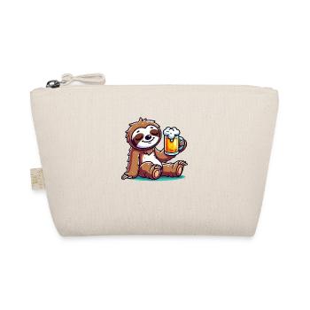 Sloth Beer Comic - Organic Pouch - nature - Front