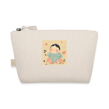 Happy Birthday baby - Bio-Täschchen - Natur - Vorne