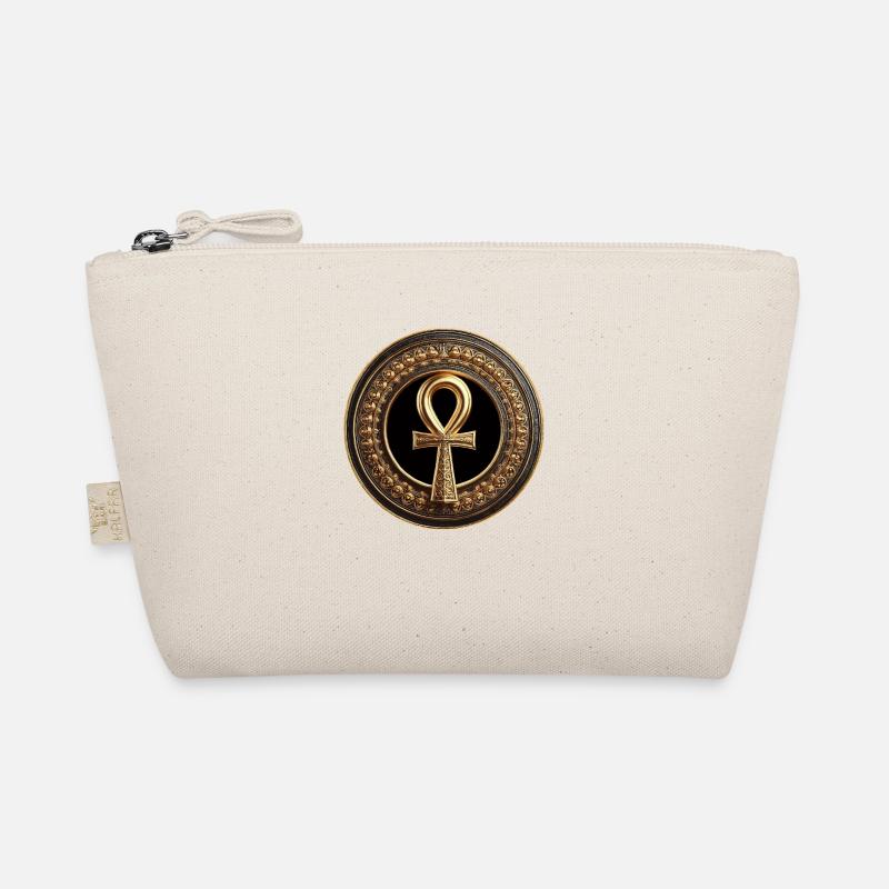 Ankh symbol Organic Pouch