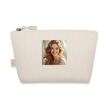 Belle fille aux cheveux brillants - Trousse biologique - nature - Devant