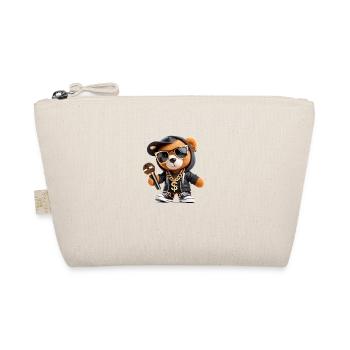 Ours en peluche rappeur - Trousse biologique - nature - Devant