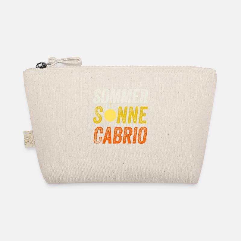 Sommer Sonne Cabriolet Cabrio Spruch Sonnenschein Bio-Täschchen