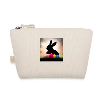 Schatten-Ostern - Bio-Täschchen - Natur - Vorne
