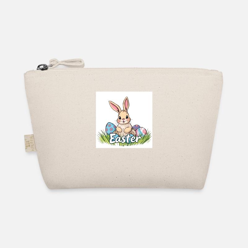 Der Osterhase ist da! - Bio-Täschchen - Natur
