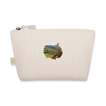The Deer in the Valley - Organic Pouch - nature - Front