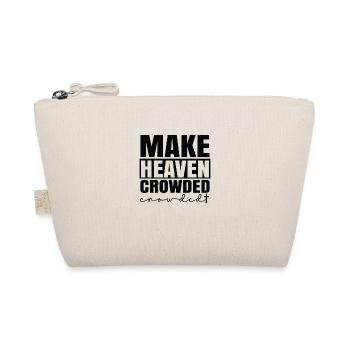 Make heaven crowded - Bio-Täschchen - Natur - Vorne