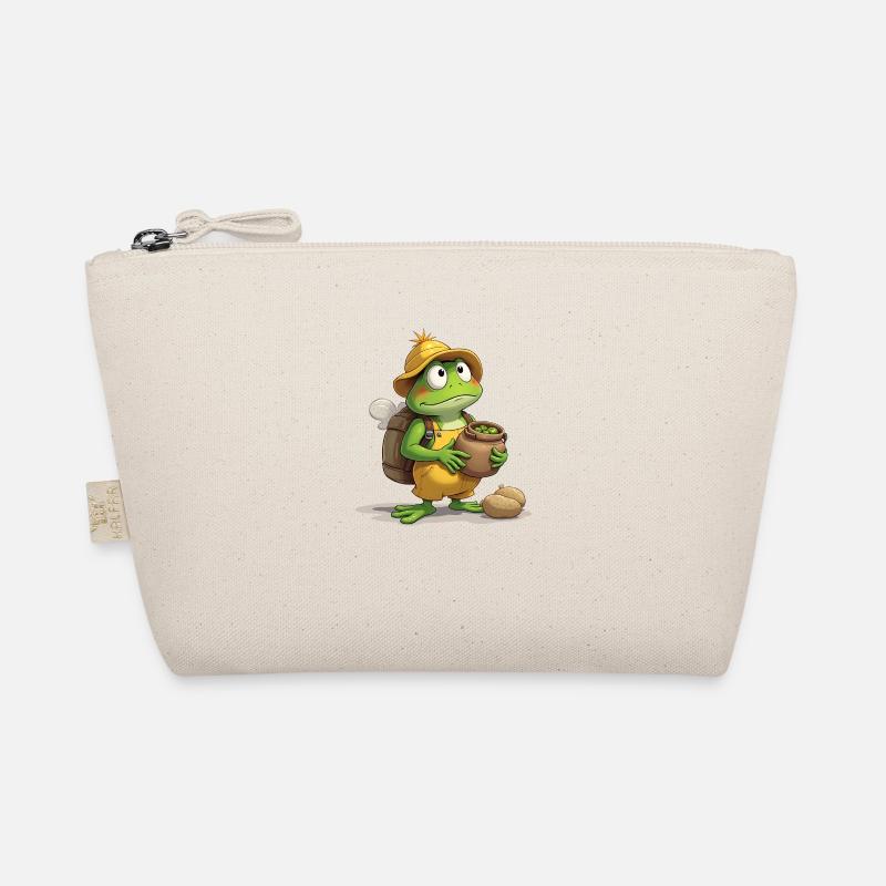 Green Jump: Frog Farmer - Bio-Täschchen - Natur