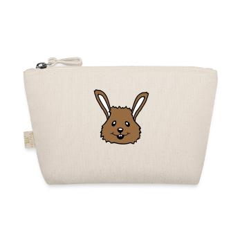 Bunny Rabbit Bunny Cartoon Small Animal Cute - Organic Pouch - nature - Front