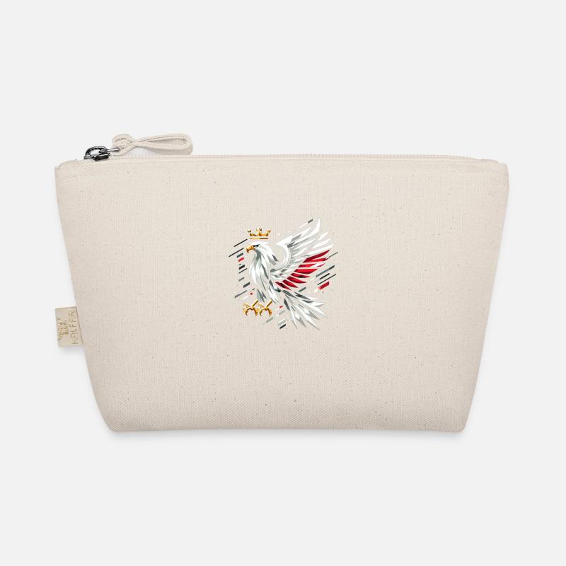 Pologne Polska Aigle Drapeau Géométrie Cadeau Trousse biologique