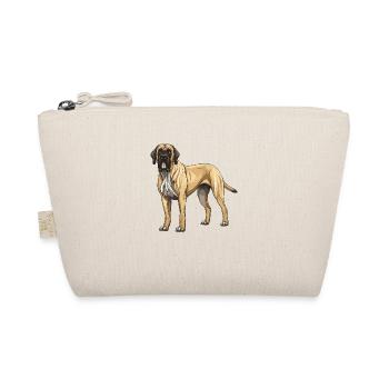 Mastiff Dog - Organic Pouch - nature - Front