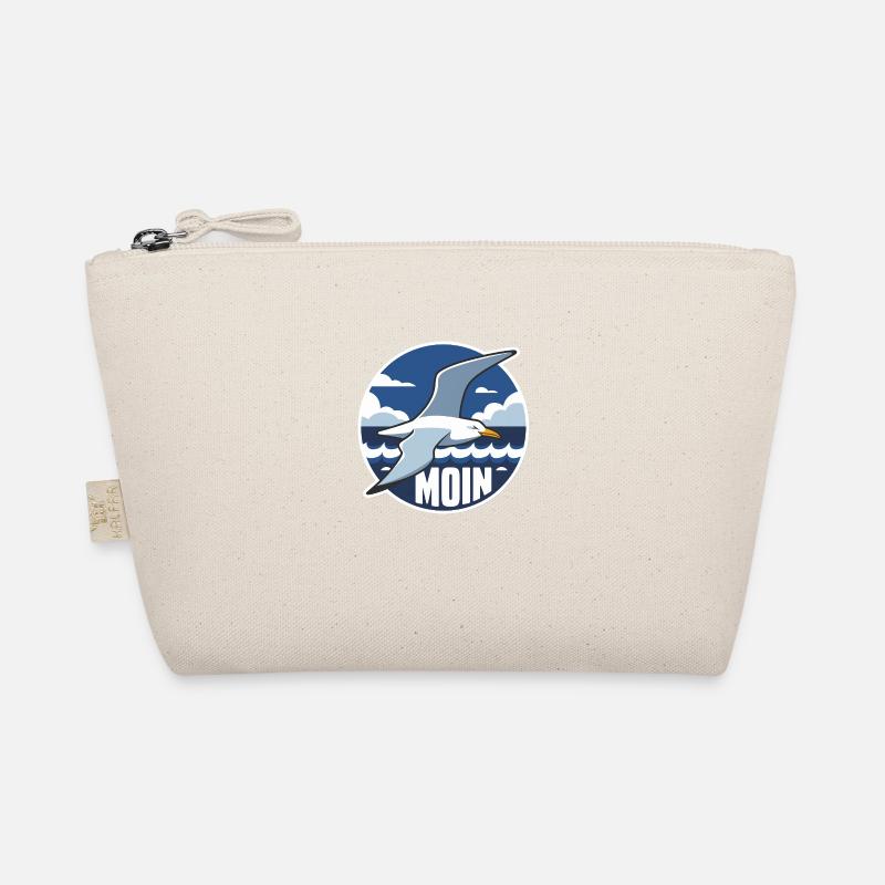 Logo du sweat-shirt Seagull Moin Trousse biologique