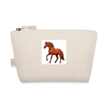 The horse: A noble animal - Organic Pouch - nature - Front