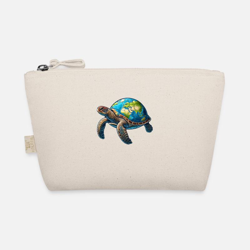 Schildkröte Earth Day Bio-Täschchen