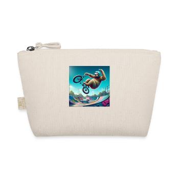 Sloth Wanderer BMX Freestyle - Organic Pouch - nature - Front