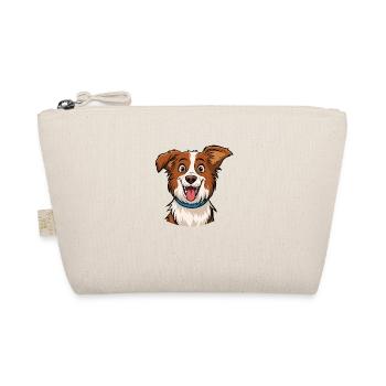 Border Collie Portrait - Trousse biologique - nature - Devant
