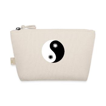 yin yang symbol - Organic Pouch - nature - Front