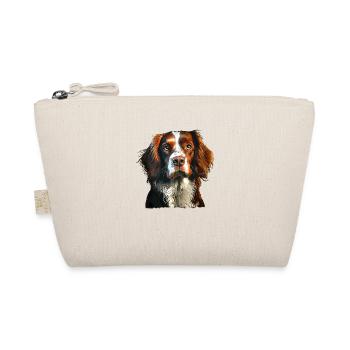 Brittany Spaniel - Organic Pouch - nature - Front