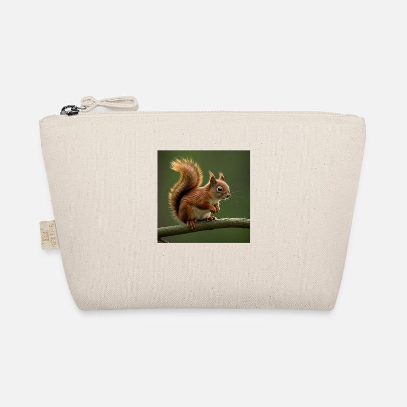 Red squirrel Organic Pouch