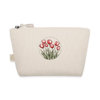 Tulip Circle - Organic Pouch - nature - Front