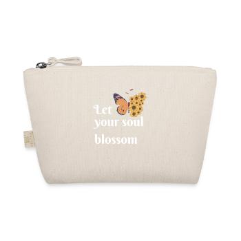Let your soul blossom - Organic Pouch - nature - Front
