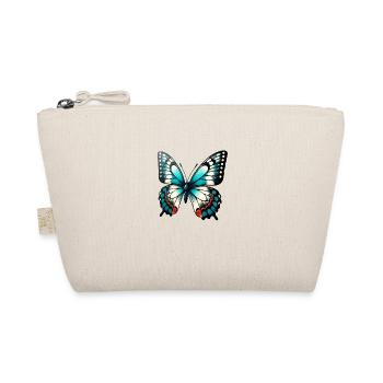 Kawaii Butterfly - Organic Pouch - nature - Front