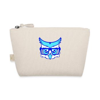 Owl Nerd Geek Horm Glasses Bird Eagle Owl Glasses Smart - Organic Pouch - nature - Front
