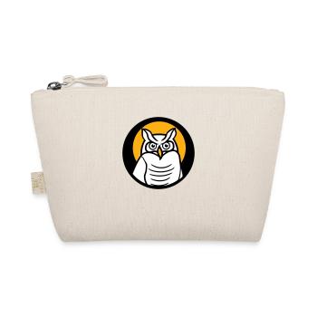 hibou oiseau aigle hibou soleil lune nuit pleine lune rond logo - Trousse biologique - nature - Devant