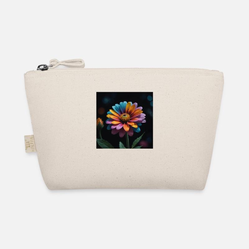Bunte Blume Bio-Täschchen