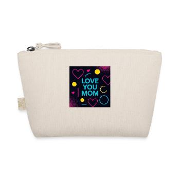Playful yet trendy. - Organic Pouch - nature - Front